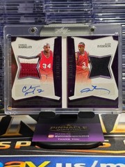 2025 Leaf Double Booked 4/8 Charles Barkley Allen Iverson Auto Booklet DB-5