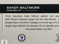 2024-25 Topps Chrome UEFA Womens Sandy Baltimore XI Variation #/11 Chelsea RARE!