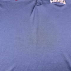 Gonzaga Bulldogs Shirt Mens XL Navy NCAA Basketball Nike Fit Dry Polo