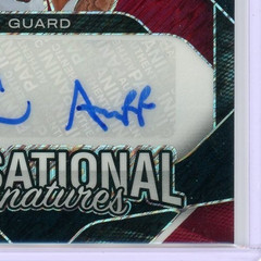 2025-26 Prizm FOTL Black Shimmer 1/1 Darius Acuff Jr AUTO Sensational Signatures