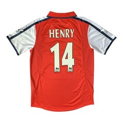 Thierry Henry #14 Arsenal 2001/2002 Home Jersey Retro – Men’s Sizes – NEW