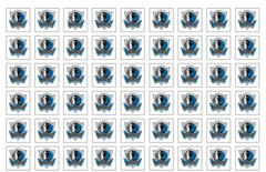 54 NBA Team Logo Stickers – Multiple Media Options (Matte/Gloss) – 0.75&Prime; Square