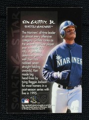 1997 Fleer Soaring Stars Glowing Ken Griffey Jr #4 HOF 14qz