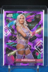2026 Topps Cosmic Chrome WWE – Blake Monroe #112 PURPLE NEBULA Refractor 1/150
