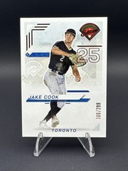 Jake Cook 2025 Prospect Edition Prospect Ticket – Red /299 – #74 Blue Jays
