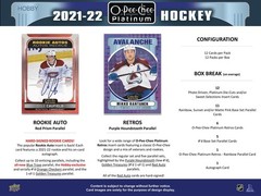 2021/22 UPPER DECK O-PEE-CHEE PLATINUM HOCKEY HOBBY BOX