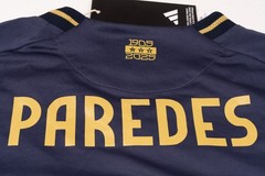 BOCA JUNIORS 25/26 AUTHENTIC THIRD KIT JERSEY – ADIDAS IV8212 – 5 PAREDES + LPF