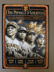 The Pinnacle Of Greatness Custom Card – San Francisco Giants Immortals