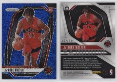 2024-25 Panini Prizm Blue Sparkle 52/144 Ja&rsquo;Kobe Walter #223 Rookie RC 1k7d