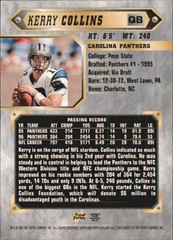 1997 Topps Gallery #70 Kerry Collins – FB