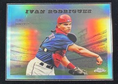Ivan Rodriguez 2025 Topps Chrome Platinum Anniversary #55RS-9 Rails&Sails