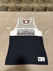Mitchell and Ness Los Angeles Kings Nhl Hockey Tank Top Jersey black white gray
