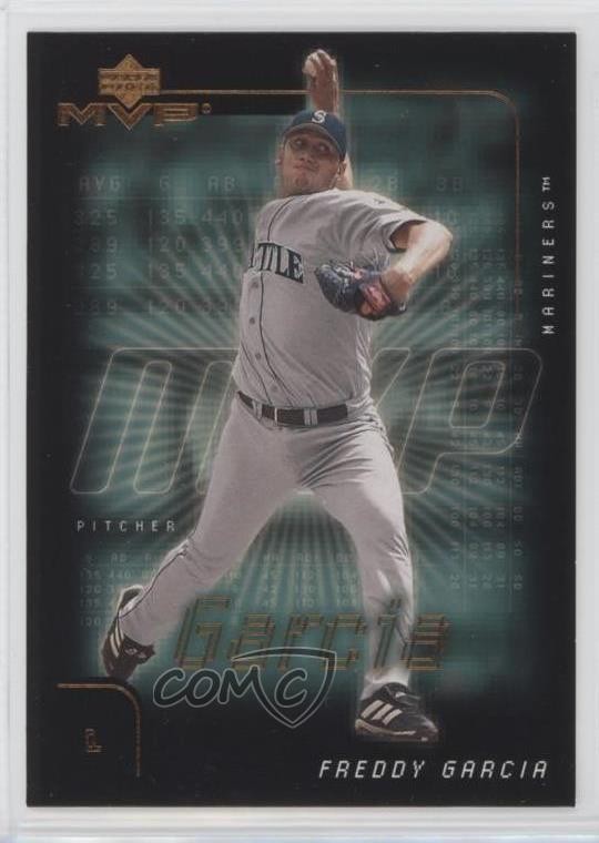 2002 Upper Deck MVP Freddy Garcia #55 0au4