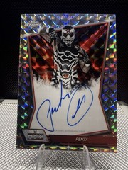 2026 Topps Chrome WWE Penta Red Brand Auto Geometric Refractor #RBA-PEN