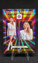 2025 Panini Donruss WNBA – Tunnel Vision Cameron Brink #8 Orange Laser /399