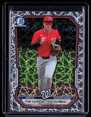 2026 Bowman #BCP-95 Eli Willits Chrome Prospects Lazer Refractor