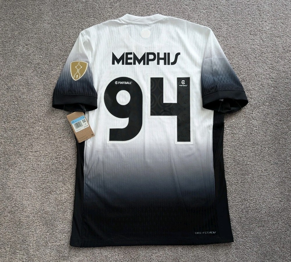 Nike Corinthians Memphis #94 ADV Match Libertadores Soccer Jersey Med FN8765-100
