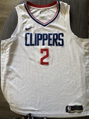 Nike Los Angeles Clippers Kawhi Leonard #2 Men’s Jersey Size 56 White/Blue/Red