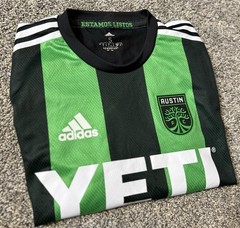 Adidas Austin FC 2021-22 Inaugural Season Jersey Womens Large Yeti MLS EUC