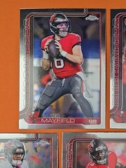 🔴🟤🔴 2025 TOPPS CHROME TAMPA BAY BUCCANEERS BASE TEAM SET (11 CARD LOT)