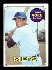 1969 Topps #364 Tommie Agee Mets EX *K5