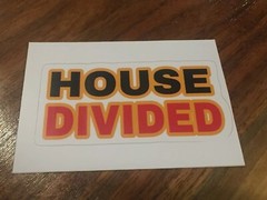 « House Divided » Iowa State Cyclones vs Iowa Hawkeyes NCAA Sticker *Free Shipping
