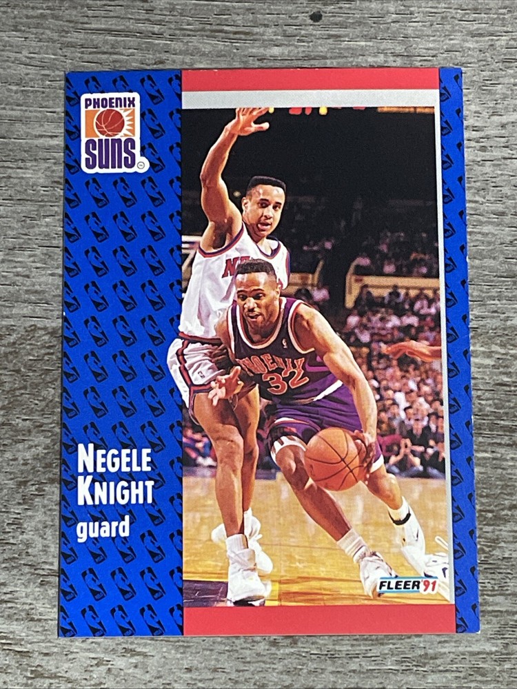 Negele Knight 1991-92 Fleer Suns #162 *L26*