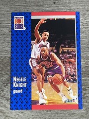 Negele Knight 1991-92 Fleer Suns #162 *L26*