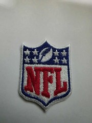 3&Prime; Football Logo NFL 8 Star Iron/Sew On Embroidered Patch hat sleeve