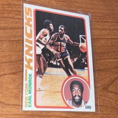 1978-79 Topps Basketball Card Earl Monroe New York Knicks #45 NM