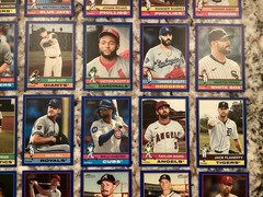 2025 Topps Heritage High & Low Number LOT 55 Dark Blue Bordered Cards Mint Cond.
