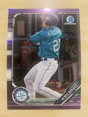 2019 Bowman Draft Chrome Purple Refractor /250 Jarred Kelenic #BDC-2 Mariners
