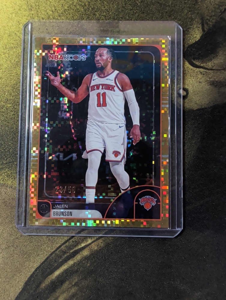 Topps Hoops #190 Jalen Brunson #/50