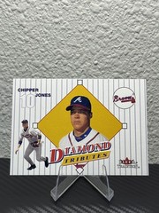 2001 Fleer Tradition – Chipper Jones – Diamond Tributes #10-DT Braves
