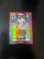 Bazoumana Toure 2026 Panini Prizm World Cup Maple Leaf 29/86 #252 Ivory Coast