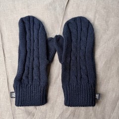 Team USA Winter Olympics Mittens GO USA Dark Navy Blue Gloves