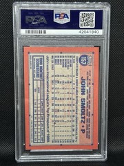 1991 Topps Desert Shield John Smoltz PSA 7