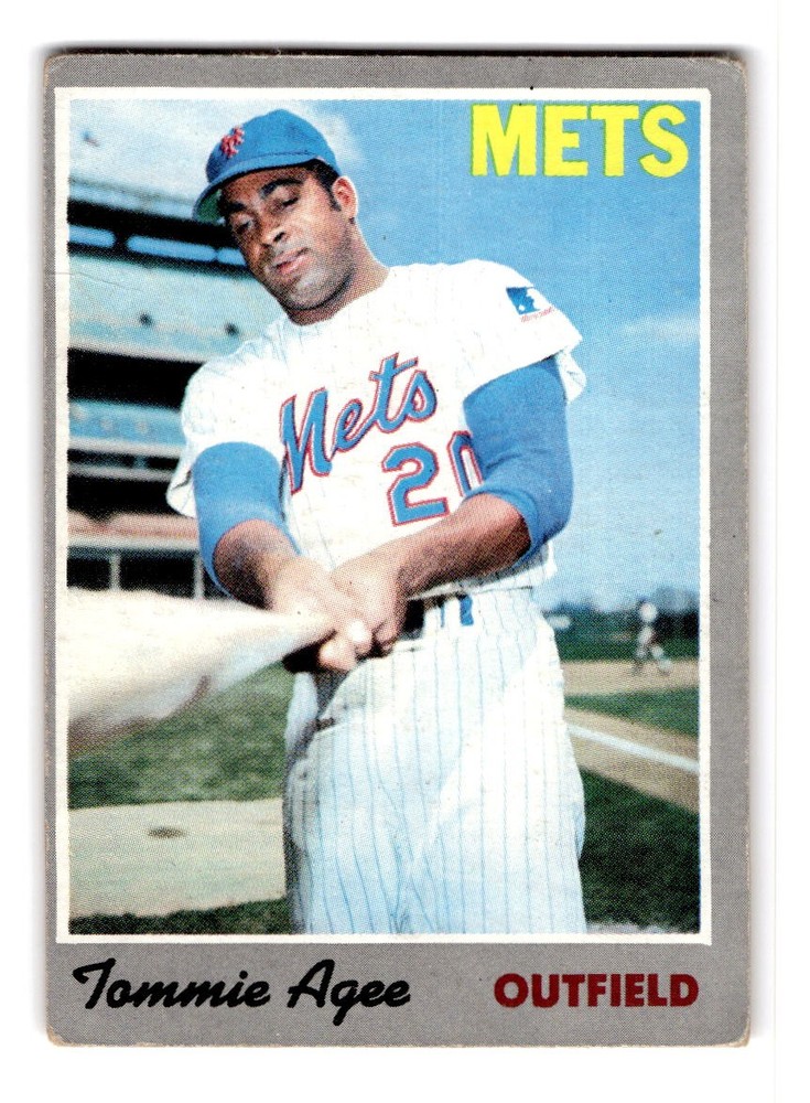 1970 Topps #50 Tommie Agee New York Mets