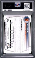 Mitch Voit 2025 Bowman Draft Green Refractor Chrome 1st RC Auto 42/99 PSA 10