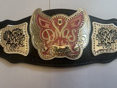 Rare WWE Divas Championship Mini Replica Title Belt Authentic WWF Womens + Cover