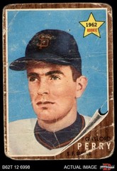 1962 Topps #199 Gaylord Perry Giants RC HOF AUTHENTIC