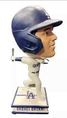BIG HEAD Shohei Ohtani 2024 Dodgers Bobblehead Forever Collectibles 9 inches NIB