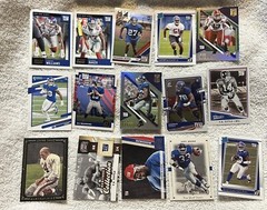 Panini Lot of 15 Varied New York Giants Football Cards (Z1)