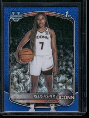2025-26 Bowman #BPP-89 Kelis Fisher Prospects Blue Mojo Refractor /150