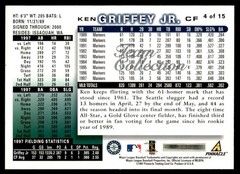 1998 Score Ken Griffey, Jr. Seattle Mariners #4