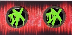 DX D-Generation X Side Plates Pin Set WWE Slam Crate Loot Crate Exclusive