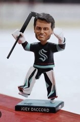 Joey Daccord Seattle Kraken #35 Bobblehead NHL Hockey Memorabilia (new in box)