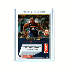 CHELSEA GRAY 2015 Rittenhouse WNBA RC #20 🏀 SUN