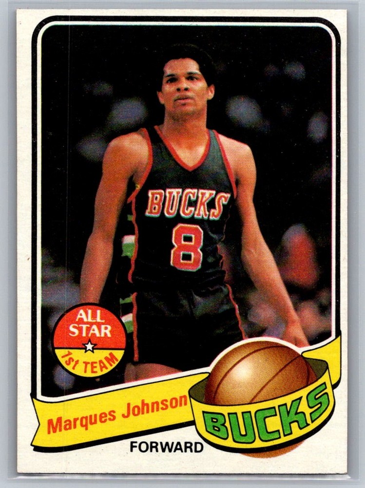 1979-80 Topps Marques Johnson #70 – Milwaukee Bucks