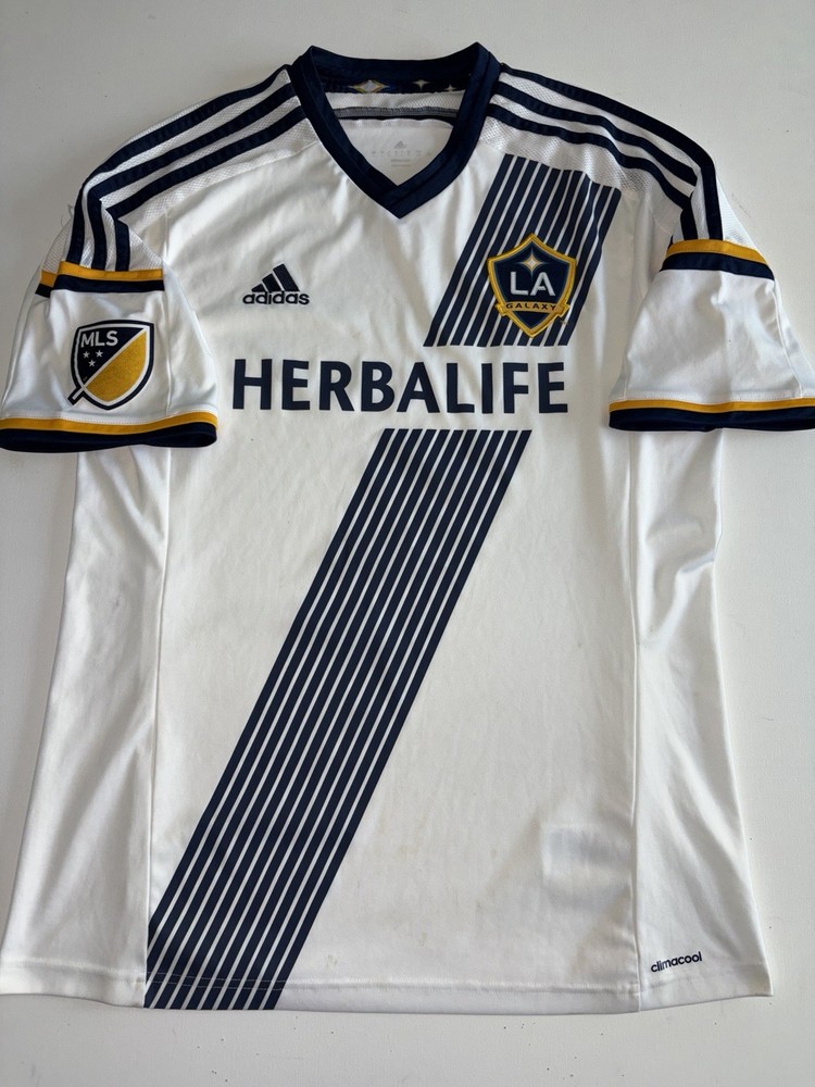 Los Angeles Galaxy 2015 2016 Adidas Home Jersey Size L